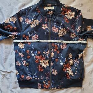 Floral bomber Jacket